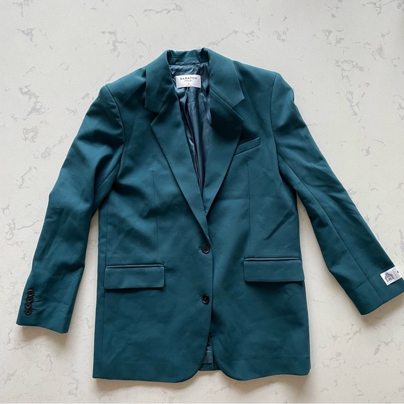 *SOLD* Babaton Atelier Oversized Blazer & shorts matching set, new, small/0 - Picture 2 of 9